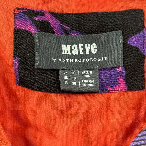 Anthropologie Maeve Macie Maxi Dress Size 6 - Picture 6 of 15